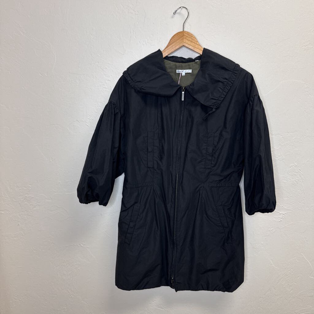 Bubble Hem Rain Jacket