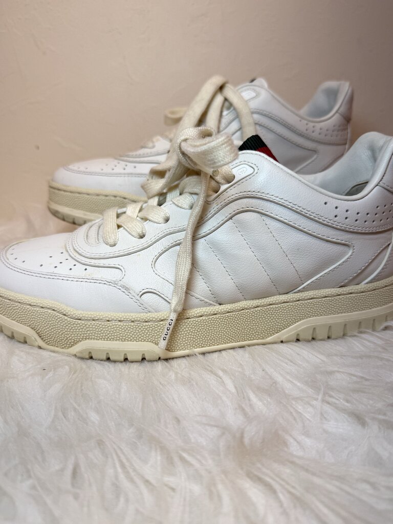 Re-Web Leather Sneakers