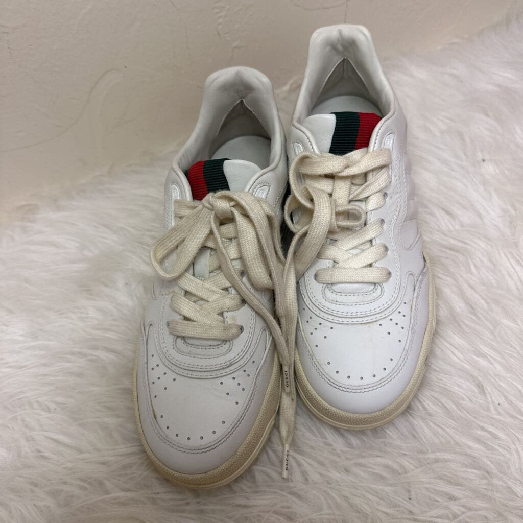 Re-Web Leather Sneakers