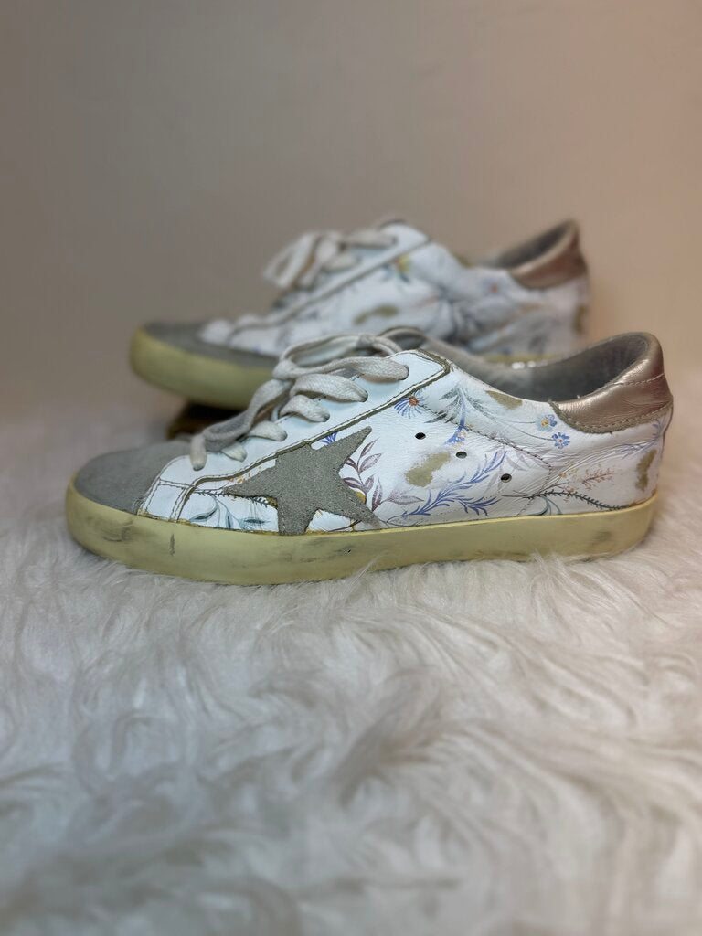 Superstar Floral Low-Top Sneakers