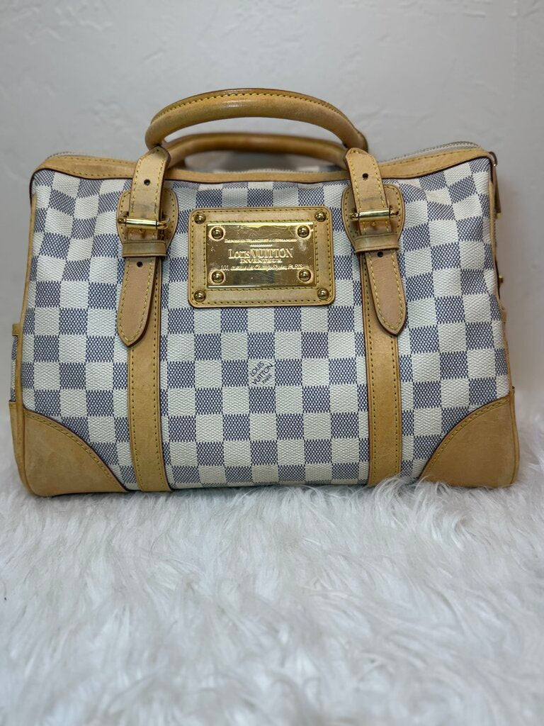 Louis Vuitton Damier Azur Handbag