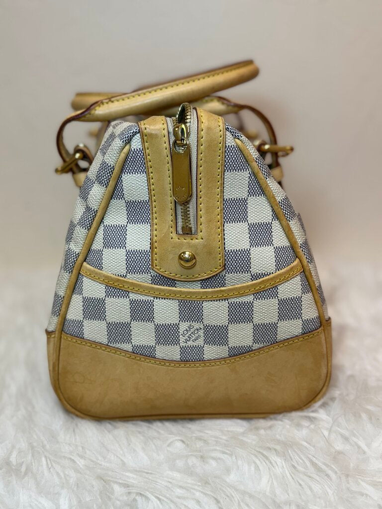Louis Vuitton Damier Azur Handbag