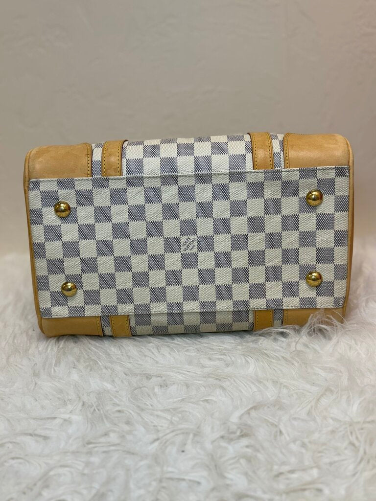 Louis Vuitton Damier Azur Handbag
