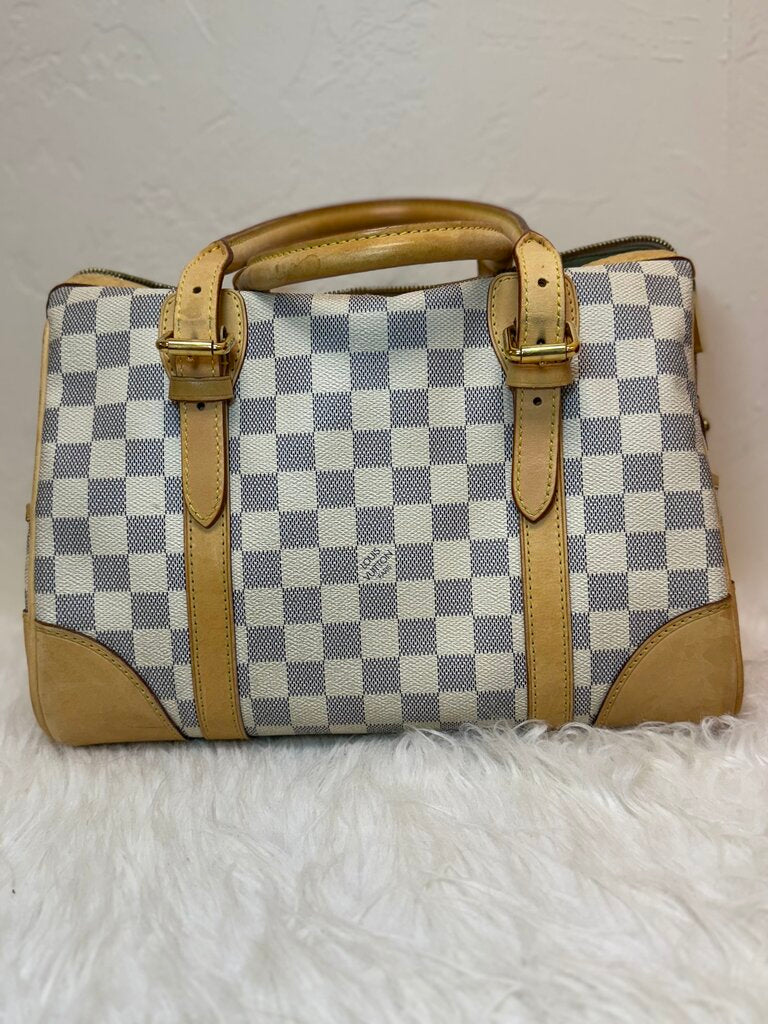 Louis Vuitton Damier Azur Handbag