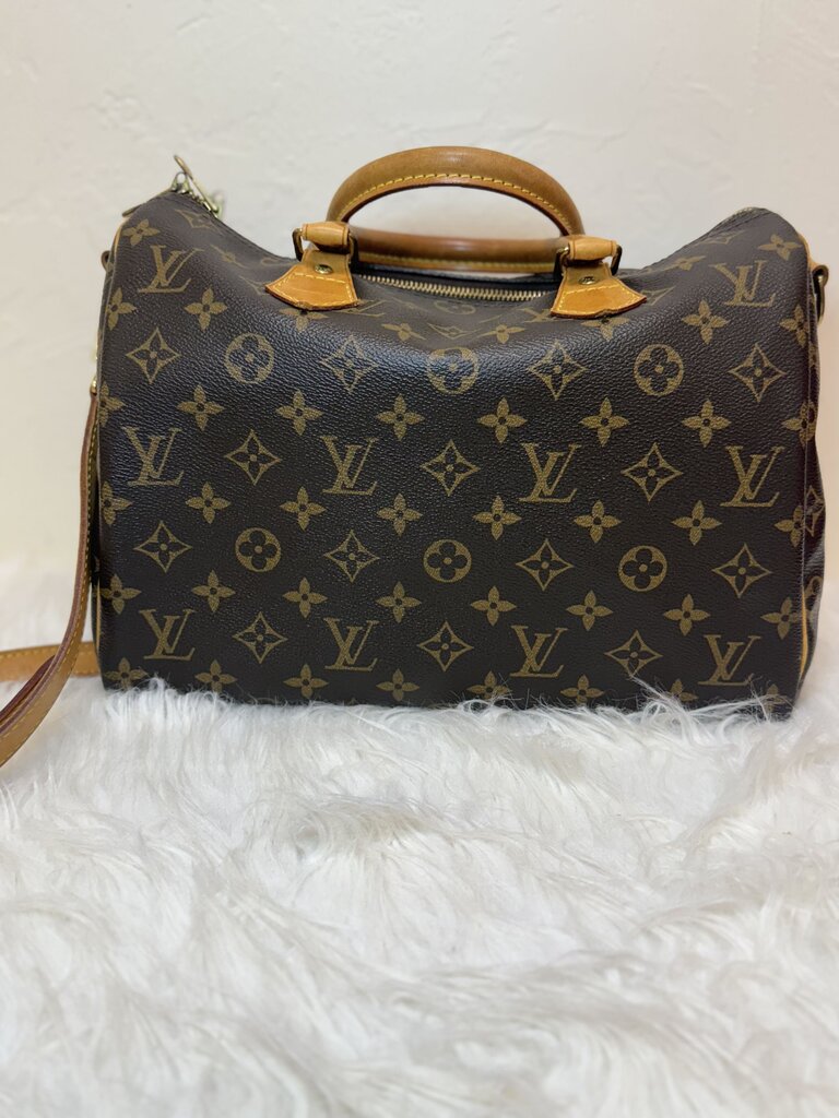 Monogram Speedy 30 Bandoliere