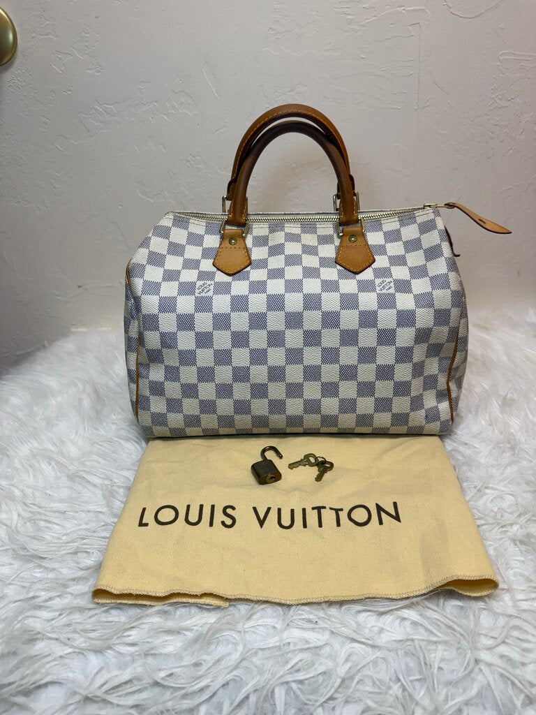 Damier Azur Speedy 35