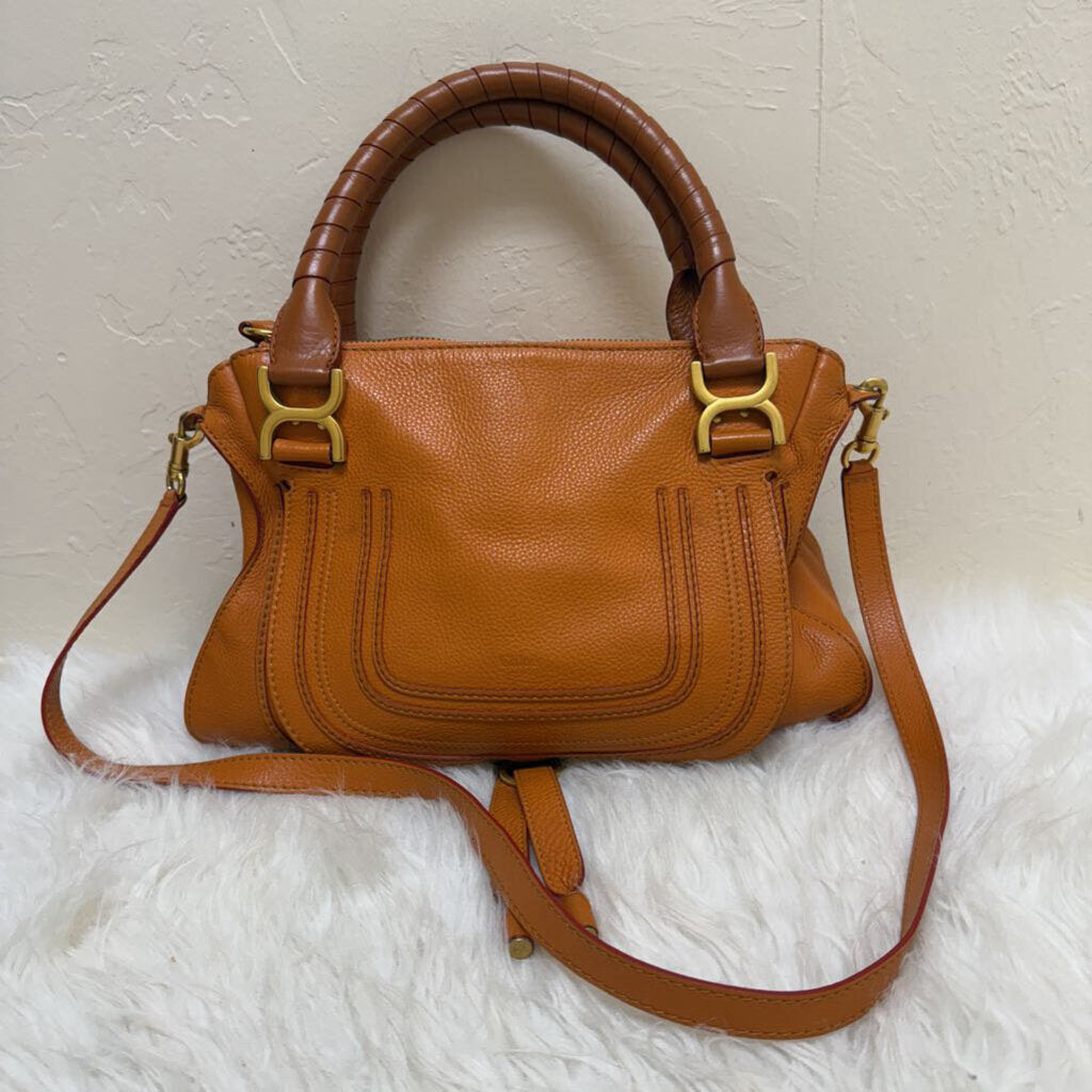 Stylish Orange Handbag
