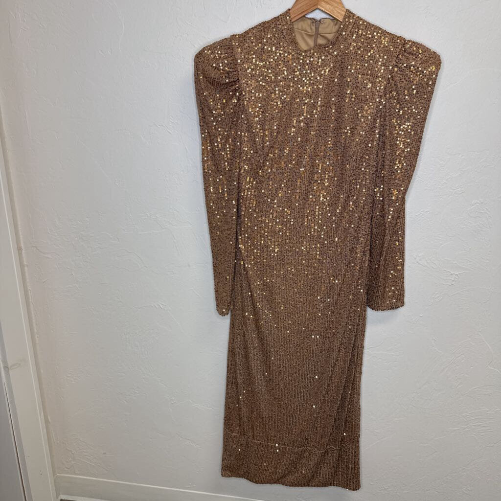 Sequin LS Dress