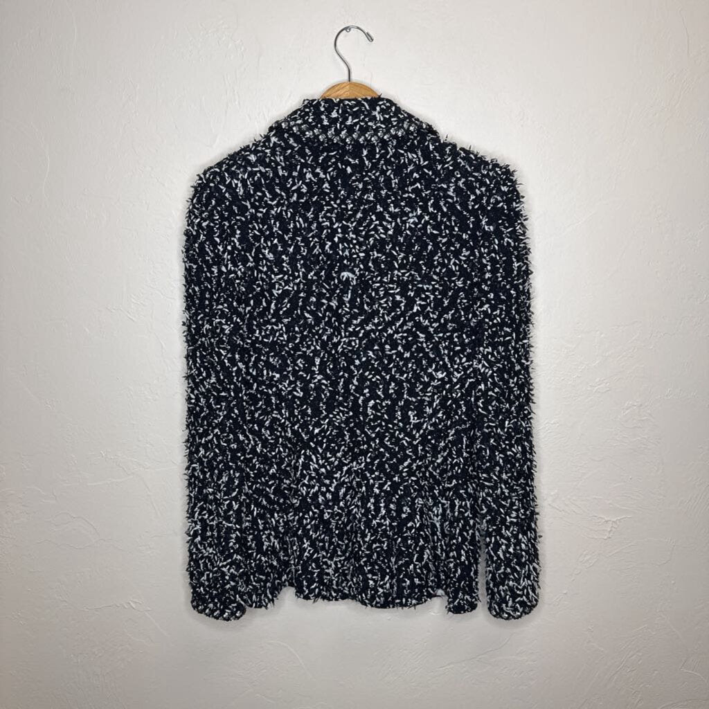 Black White Tweed Blazer
