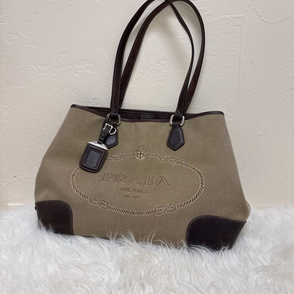 Jacquard Logo Tote