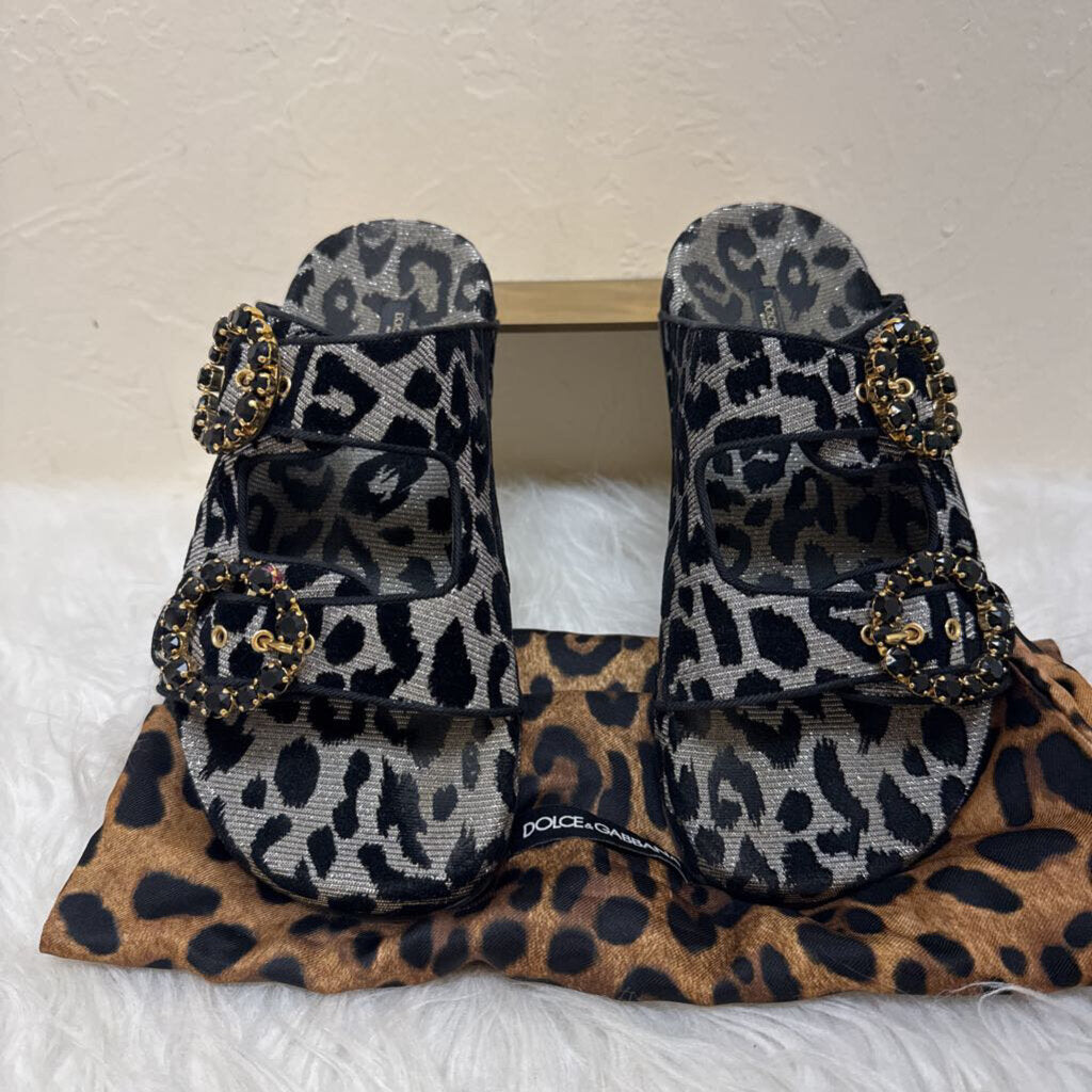 Leopard Print Sandals