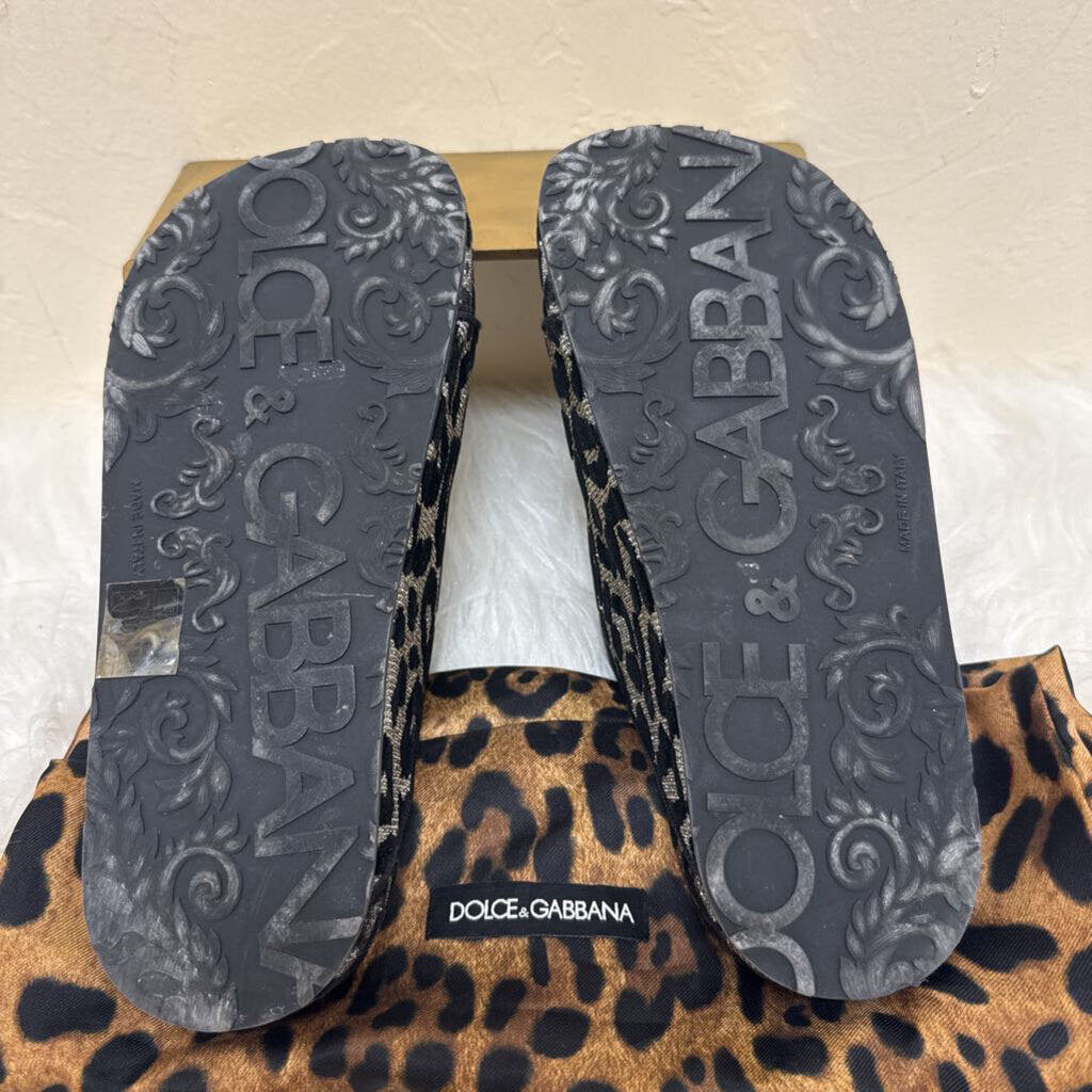 Leopard Print Sandals