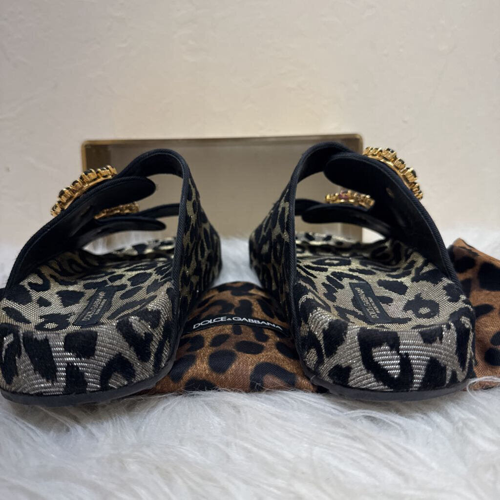 Leopard Print Sandals