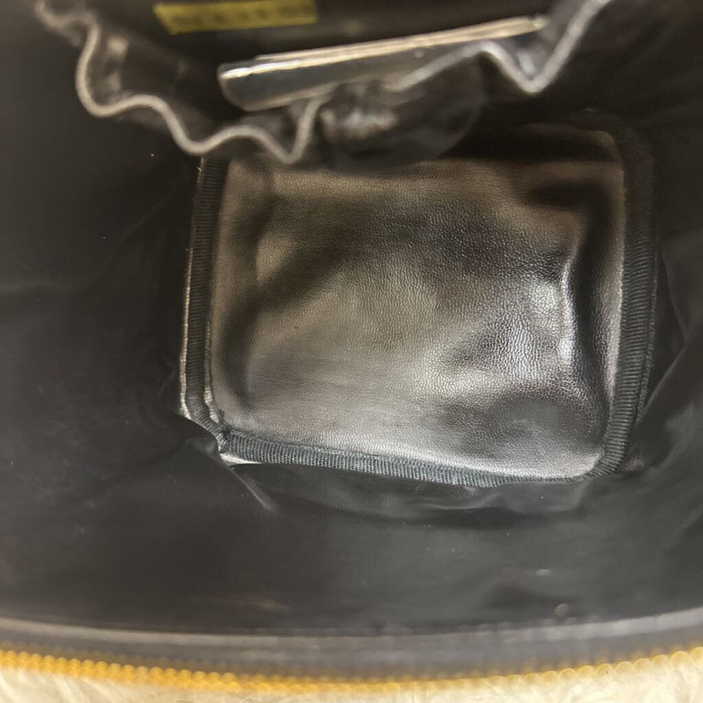 Vintage Lambskin Cosmetic Bag