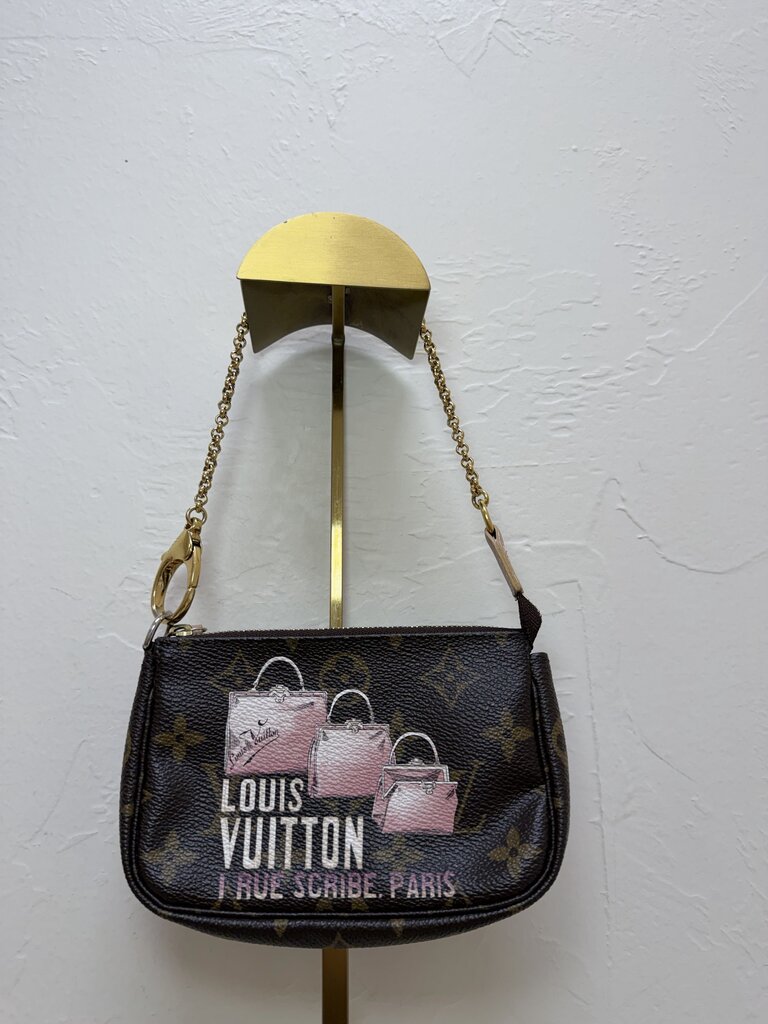 Monogram 1 Rue Scribe Paris Pochette