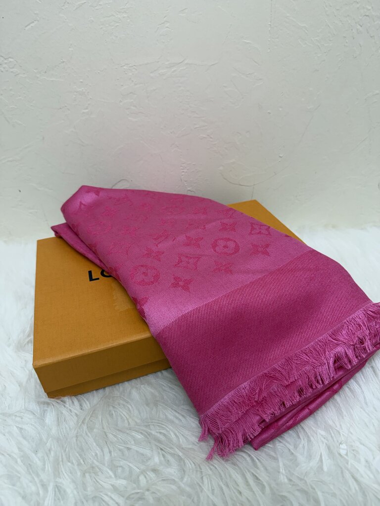 Monogram Silk Scarf