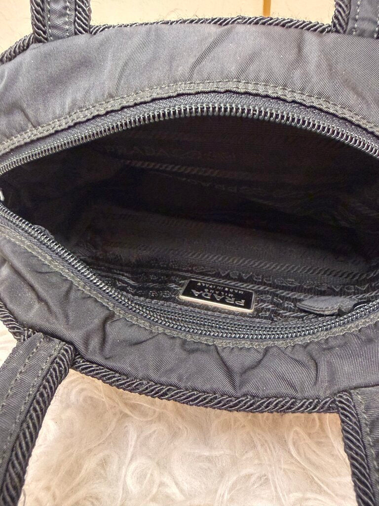 Tessuto Nylon Beaded Handbag