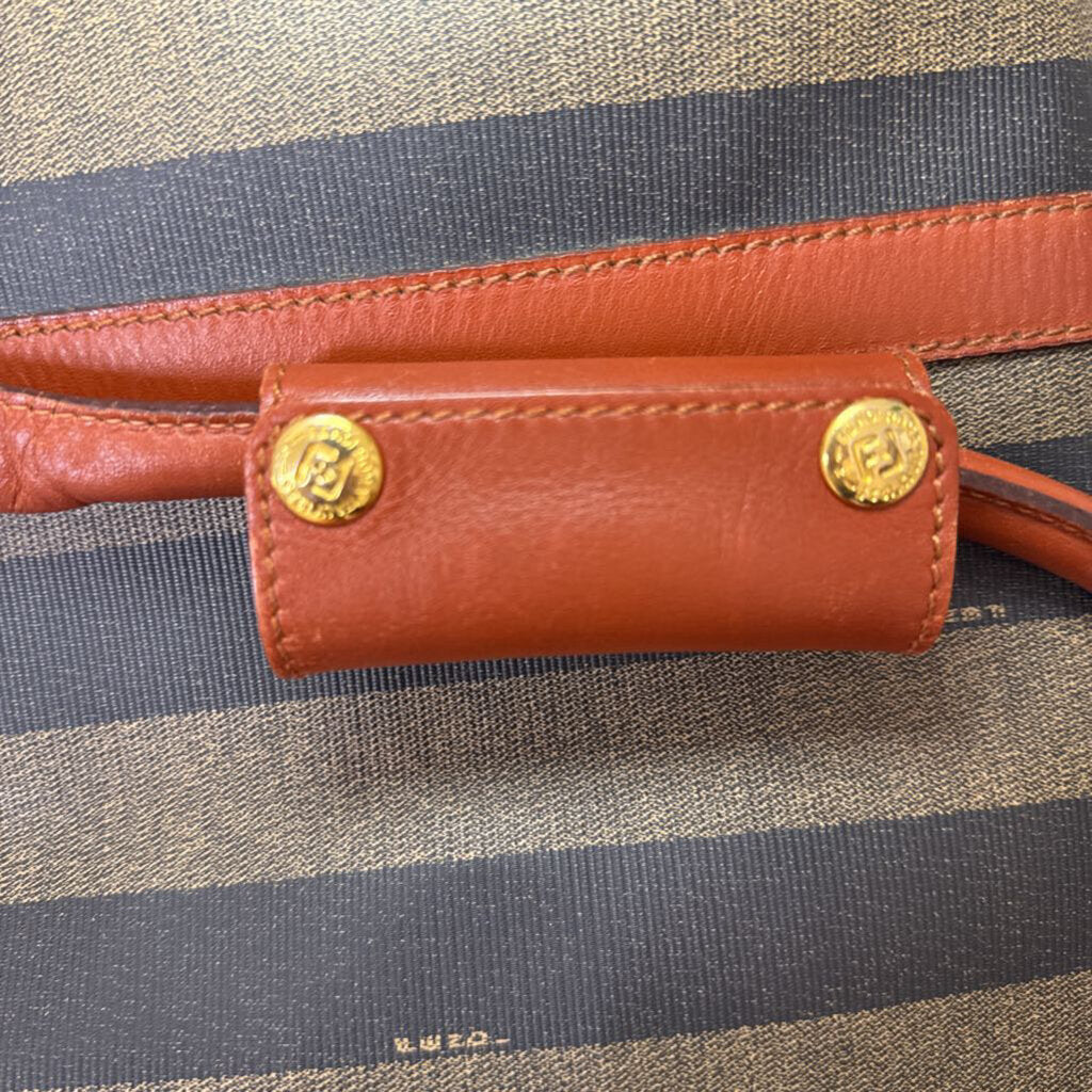 Extra Large Duffle Pequin Stripe Boston with Strap Travel Bag