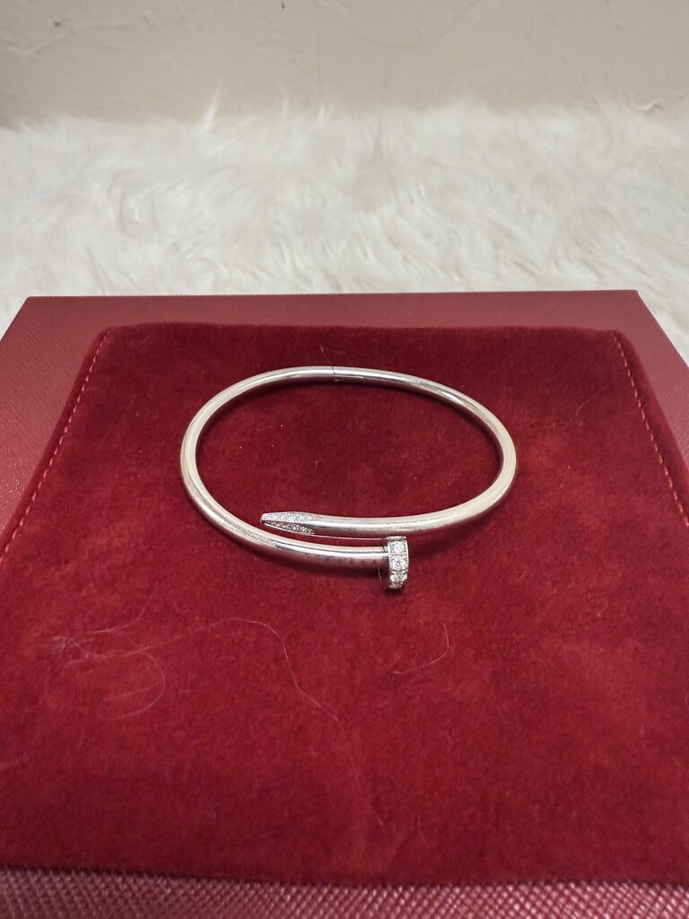 Juste un Clou bracelet, classic model, diamonds