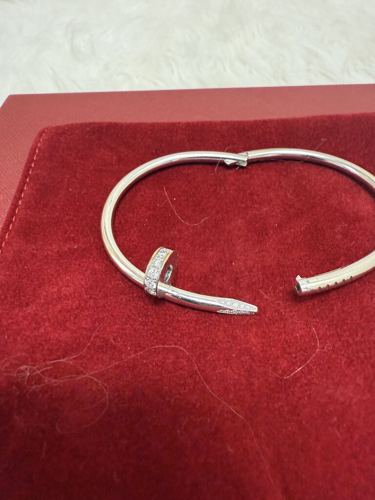 Juste un Clou bracelet, classic model, diamonds
