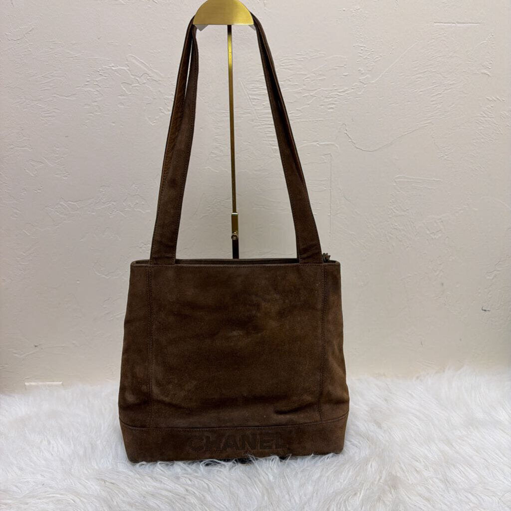 Suede LAX Tote