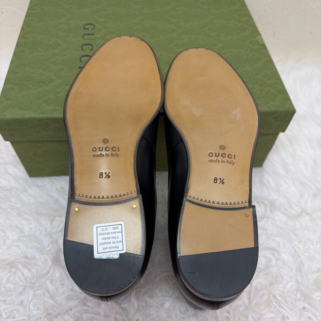 Mens Blondie Leather Buckle Chelsea Boots W/BOX