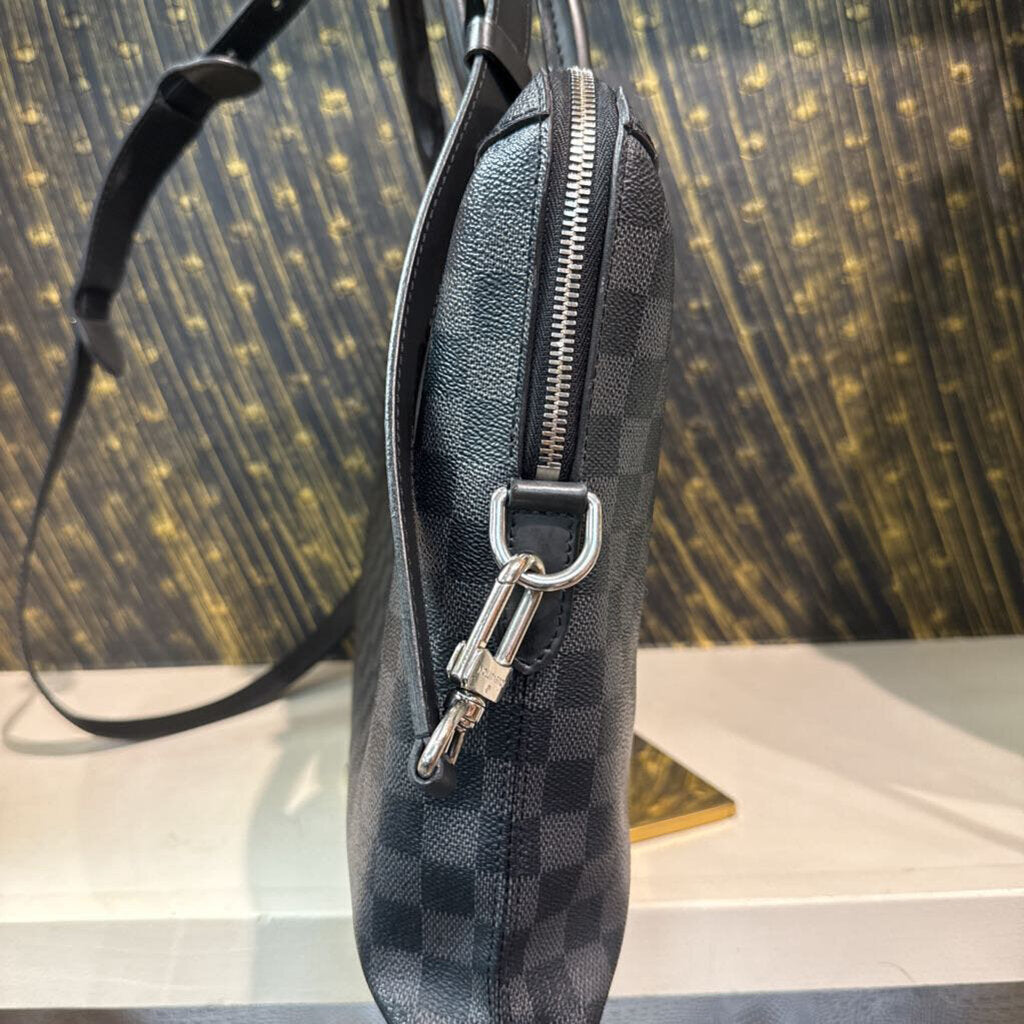 Damier Graphite Porte - Documents Jour