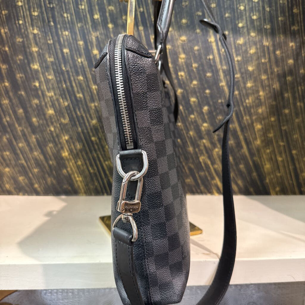 Damier Graphite Porte - Documents Jour
