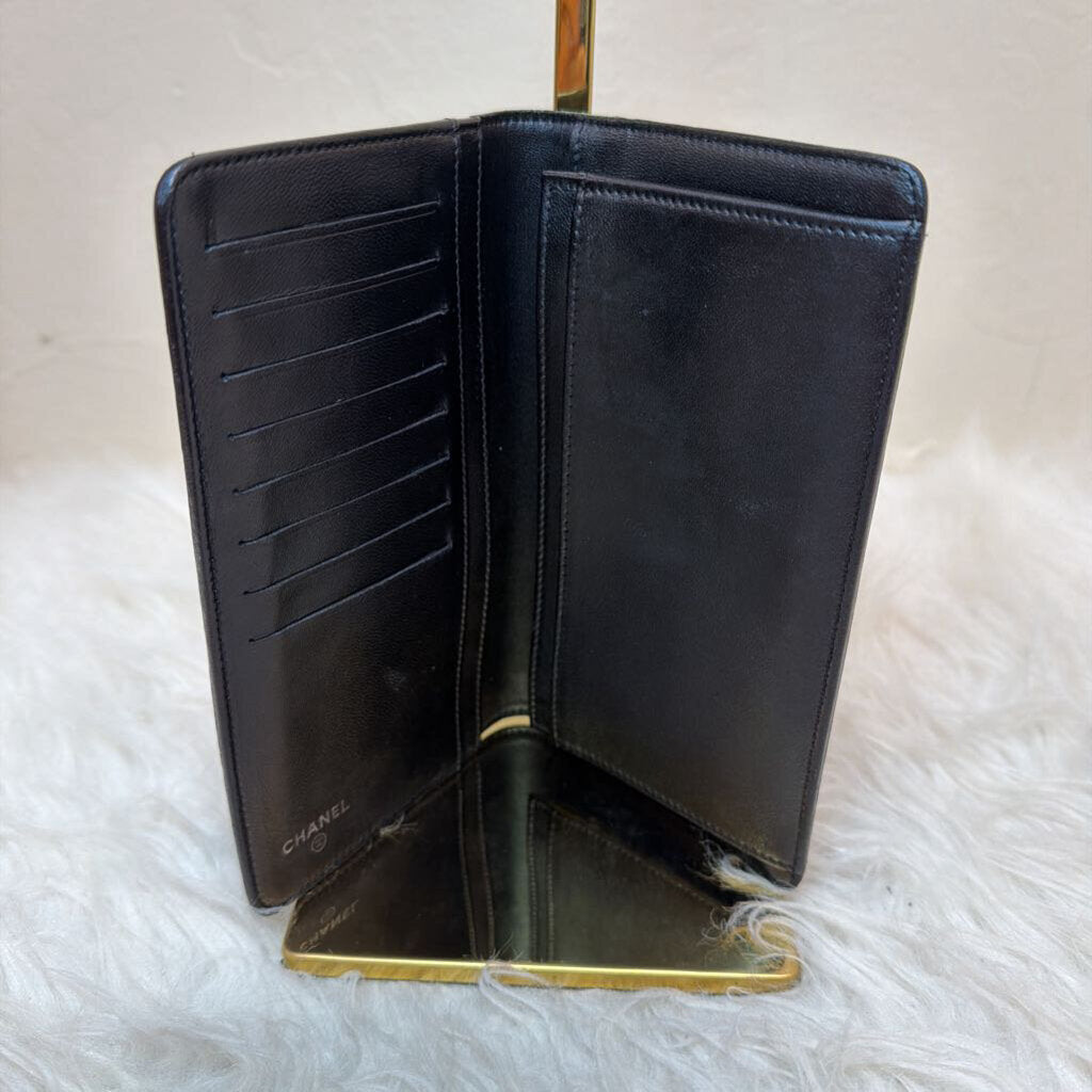 Chanel Black Leather Wallet