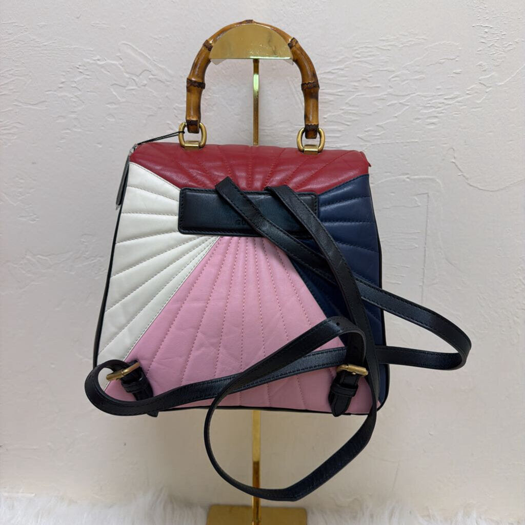 Queen Margaret Faux Pearl Backpack