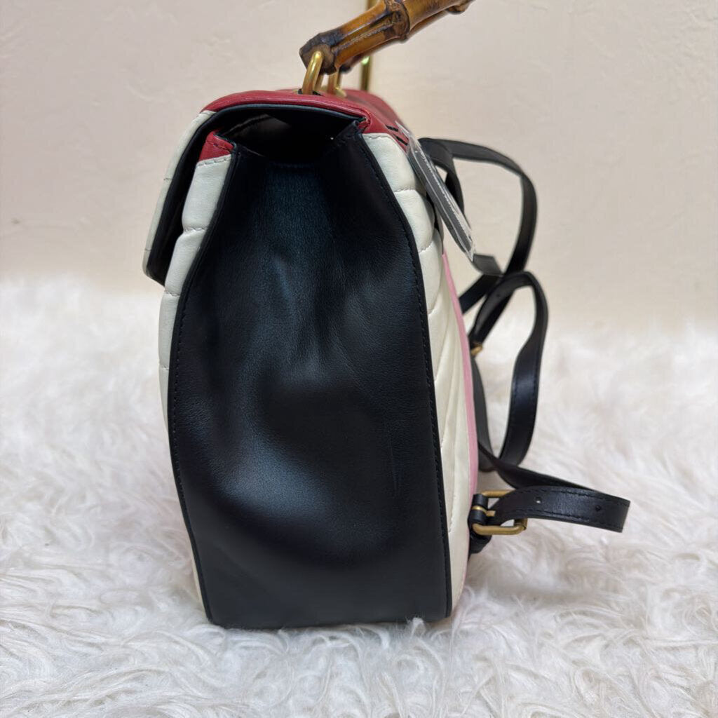 Queen Margaret Faux Pearl Backpack