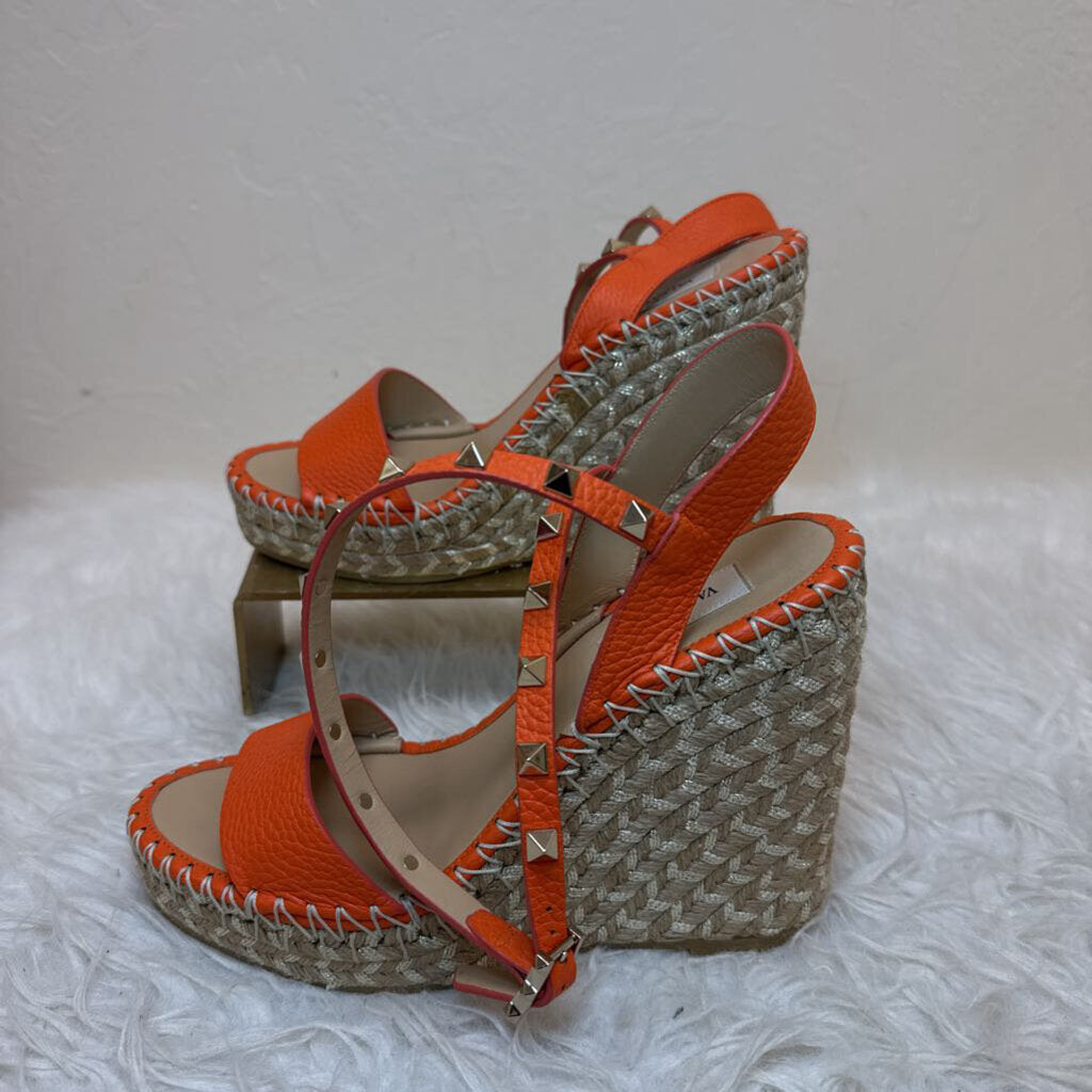 Garavani Rockstud Espadrille Wedge (Dust bag)