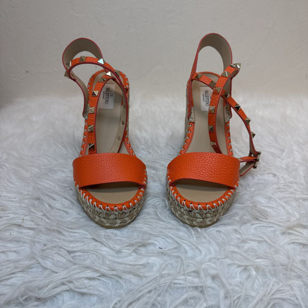 Garavani Rockstud Espadrille Wedge (Dust bag)