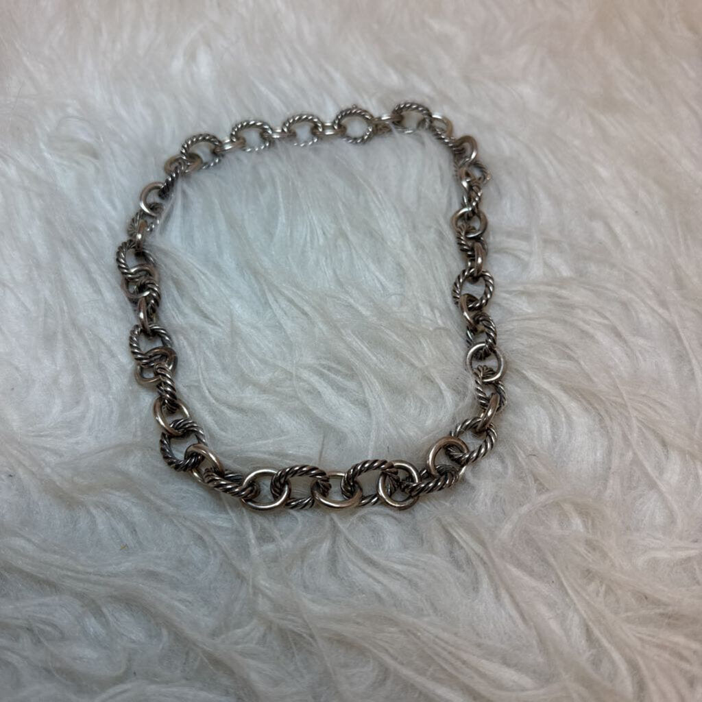 Oval Link Chain Necklace (Dust bag)
