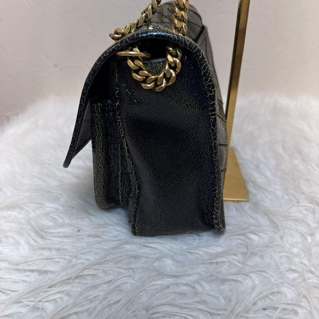 Niki Medium in Black Vintage Leather (Dustbag)