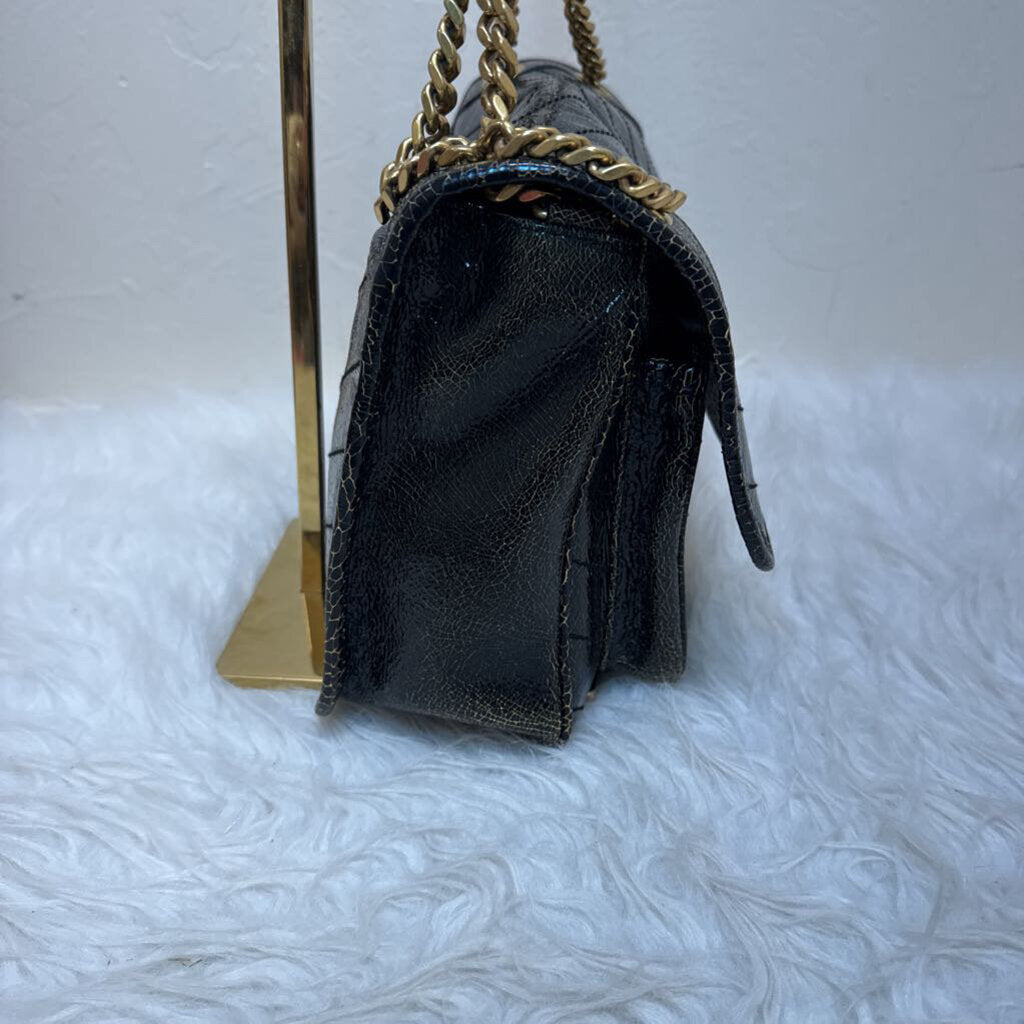 Niki Medium in Black Vintage Leather (Dustbag)