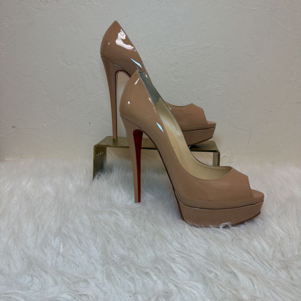 Lady Peep 150 Patent Leather Platform (Dust Bag)