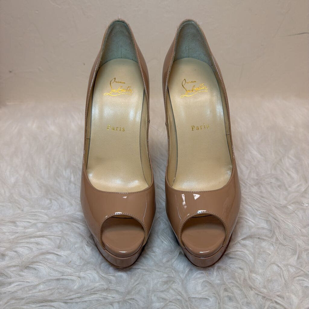 Lady Peep 150 Patent Leather Platform (Dust Bag)