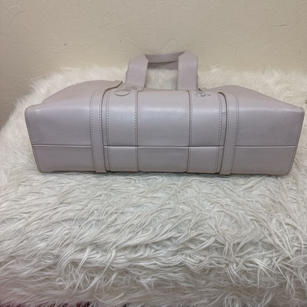 Large Woody Leather Tote