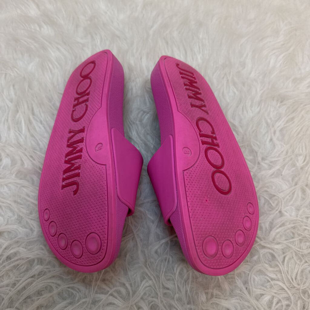 Pink Logo Slides