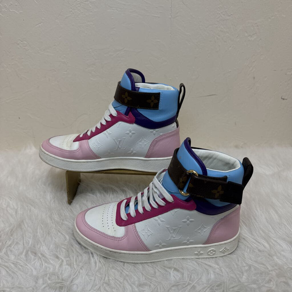 MOnogram Calfskin Boombox Sneaker Boots