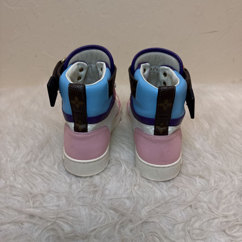 MOnogram Calfskin Boombox Sneaker Boots