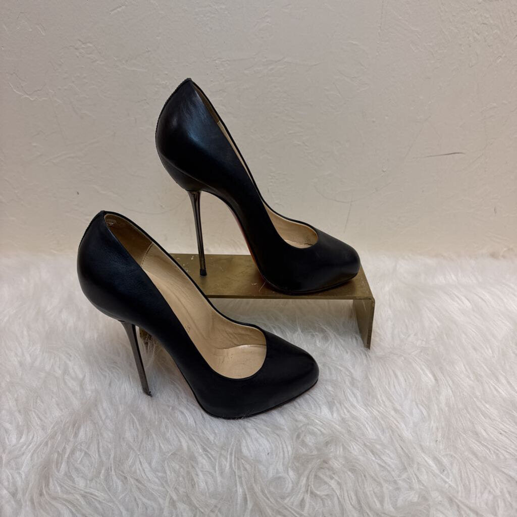 Black Big Lips 120mm Stilletos