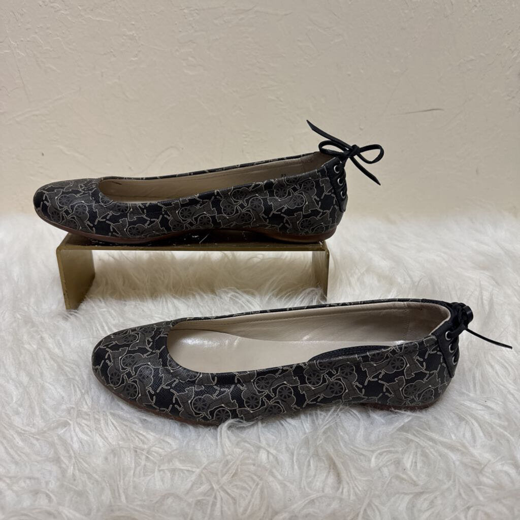 Printed Ballet with back tie
