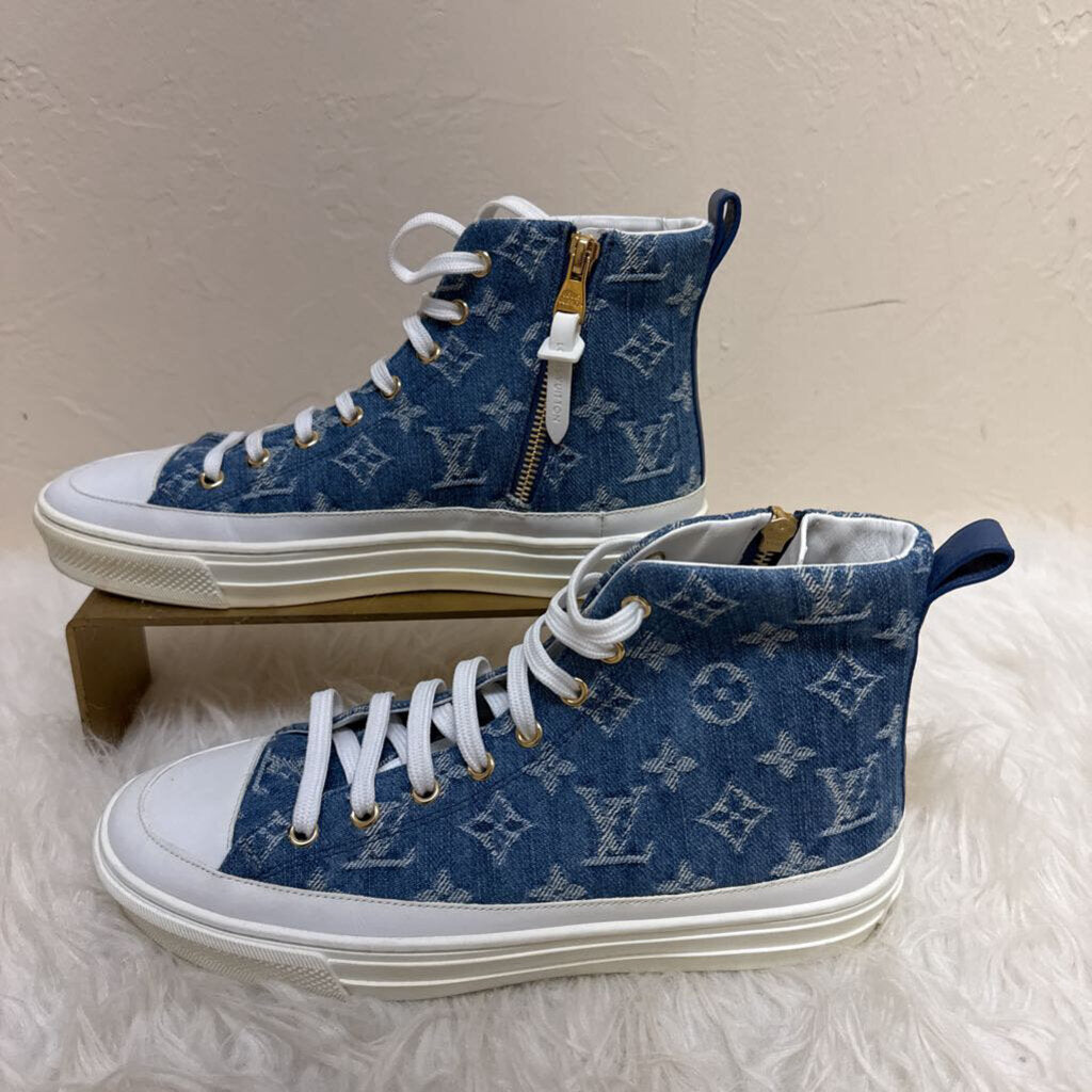 Denim Monogram High-Top