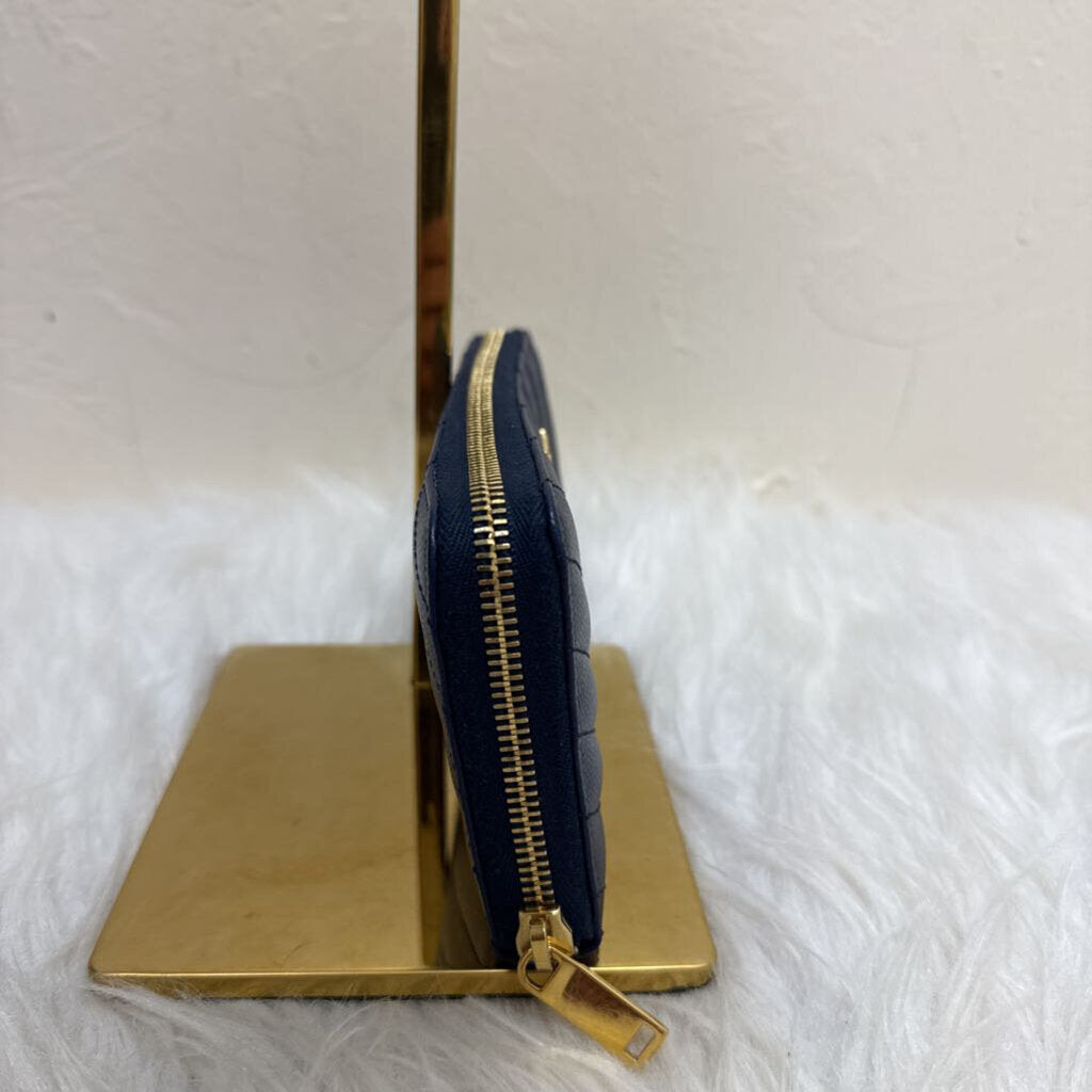 YSL Monogram Matelassé Chevron Leather Zip-Around