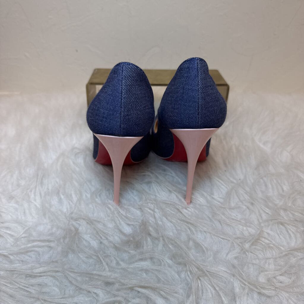 So Kate Denim Pumps