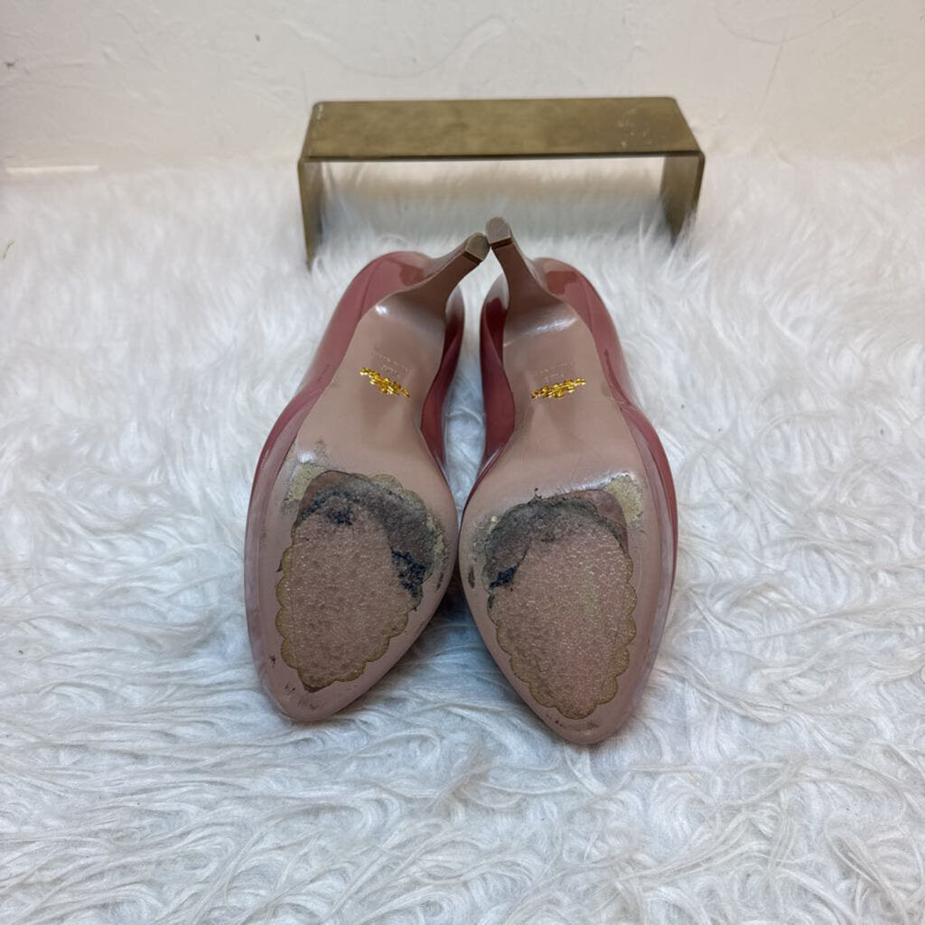 Patent Leather Platform