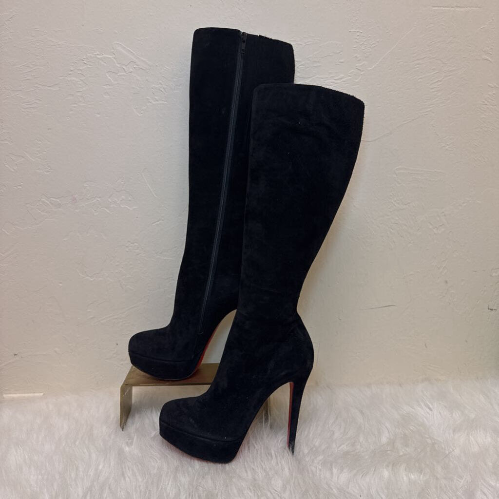 Bianca Suede Tall Boots
