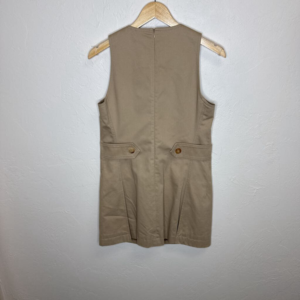 Chloé Tan Sleeveless Dress